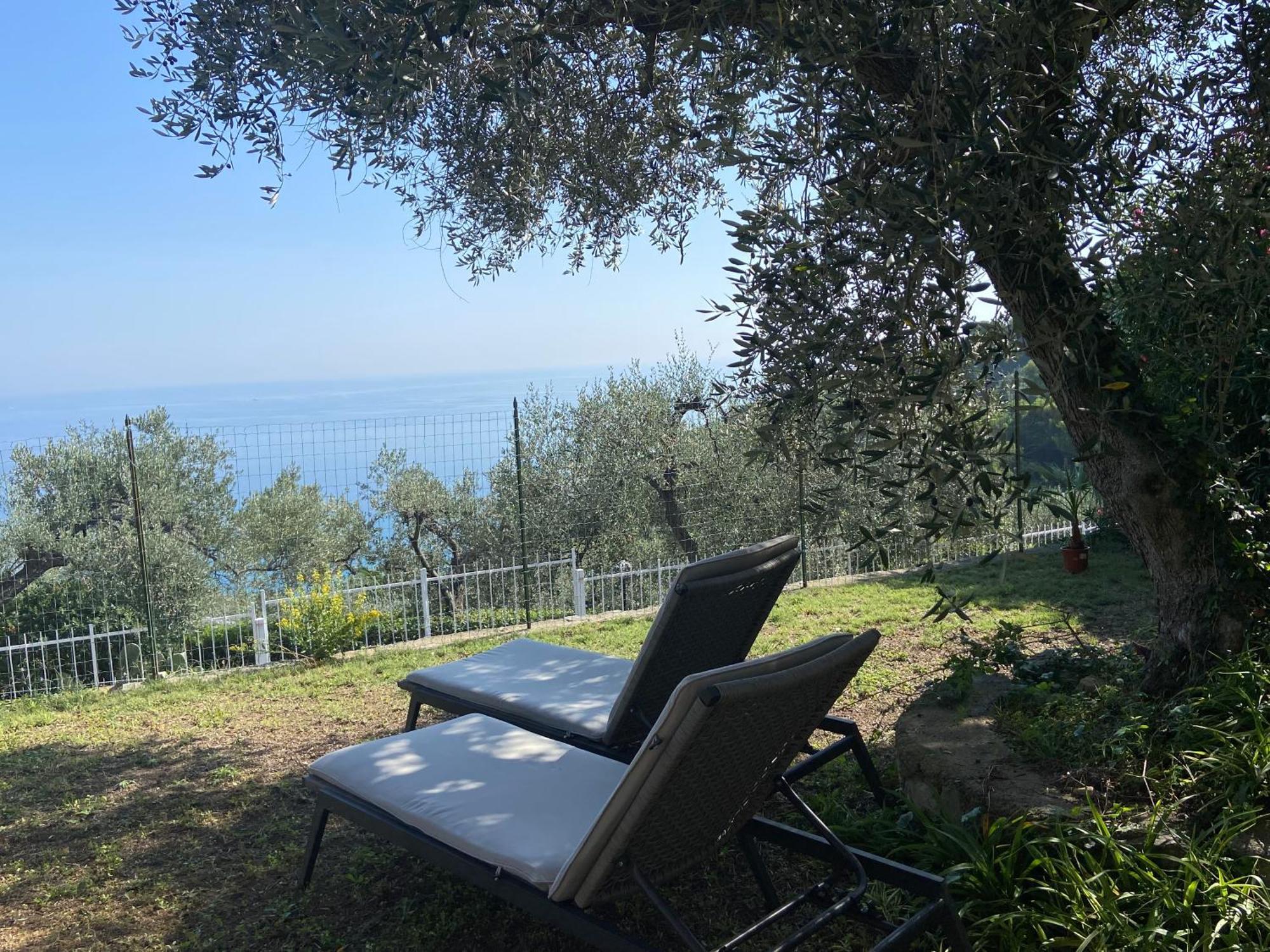 Ligurien Marina Dˋandora Ferienwohnung 100Qm Mit Meerblick Exteriör bild